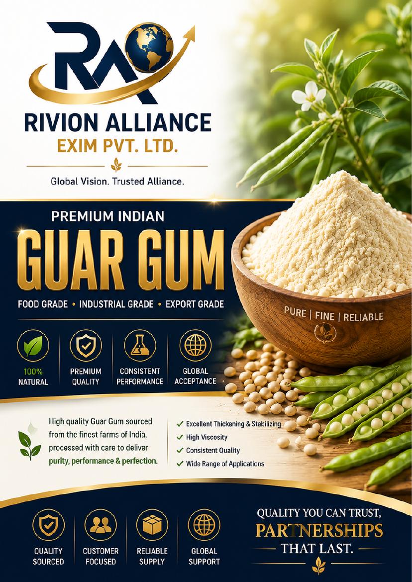 Guar Gum Brochure cover